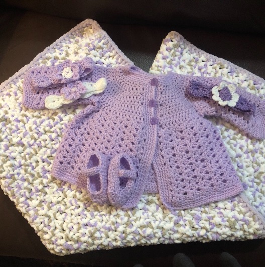 1. Baby Blanket 6 piece set